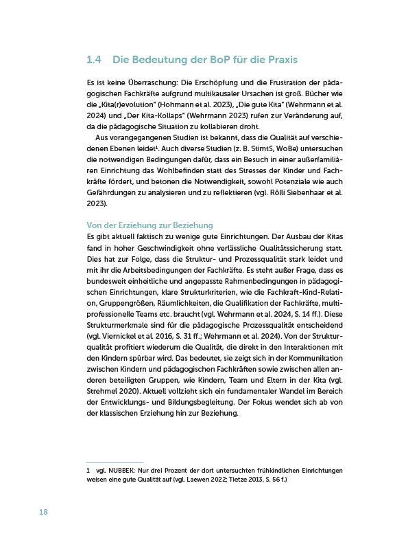 Weitere Ansicht: Bedürfnisorientierte Pädagogik (BoP) verstehen, einordnen, anwenden | Kathrin Hohmann, Lea Wedewardt