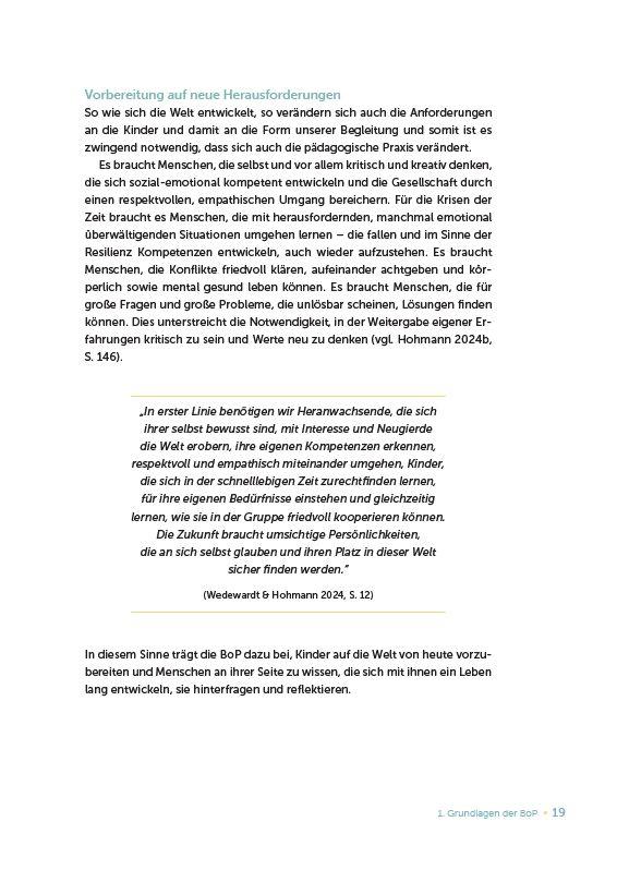 Weitere Ansicht: Bedürfnisorientierte Pädagogik (BoP) verstehen, einordnen, anwenden | Kathrin Hohmann, Lea Wedewardt
