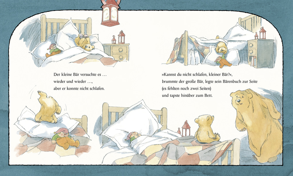 Weitere Ansicht: Kannst du nicht schlafen, kleiner Bär?: Pappbilderbuch zum Thema 'Angst vor der Dunkelheit' für Kinder ab 3 Jahren | Martin Waddell
