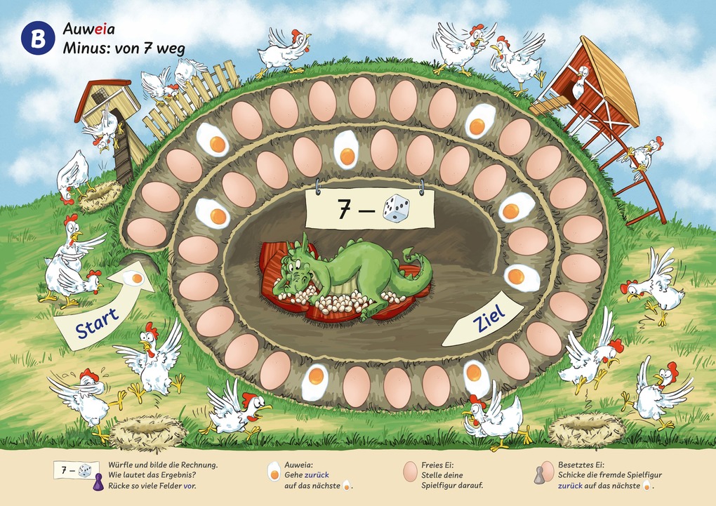Weitere Ansicht: Ruckzuck Mathespiele. Spielend rechnen im Zahlenraum bis 20 | Florian Moitzi