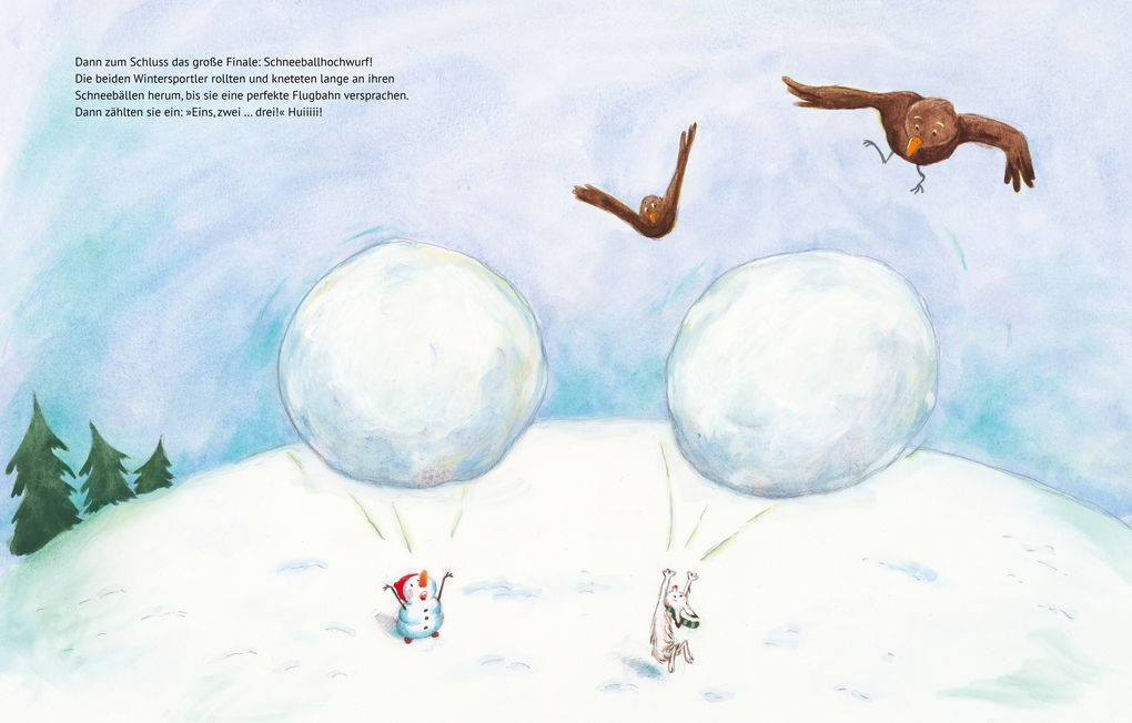 Weitere Ansicht: Zwei schmollen im Schnee | Jan Kaiser