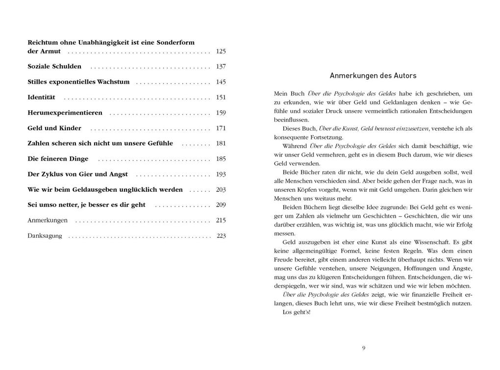 Weitere Ansicht: Über die Kunst, Geld bewusst einzusetzen | Morgan Housel