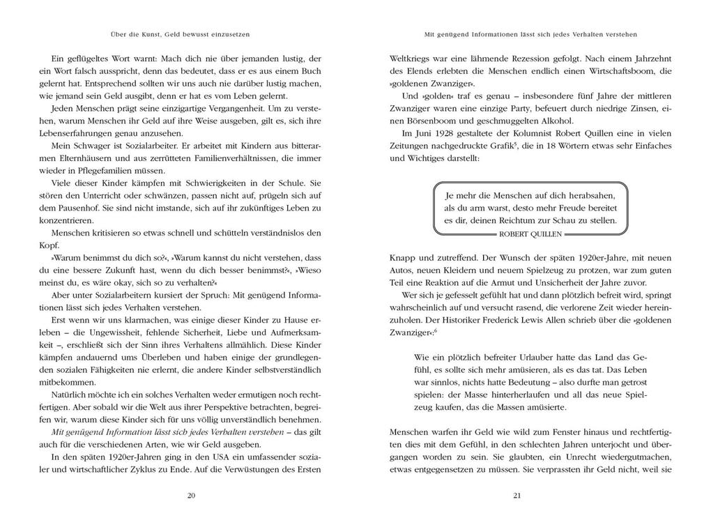 Weitere Ansicht: Über die Kunst, Geld bewusst einzusetzen | Morgan Housel