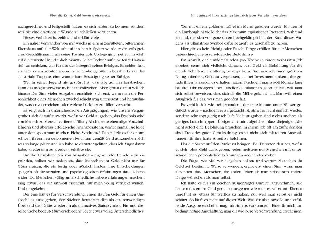 Weitere Ansicht: Über die Kunst, Geld bewusst einzusetzen | Morgan Housel