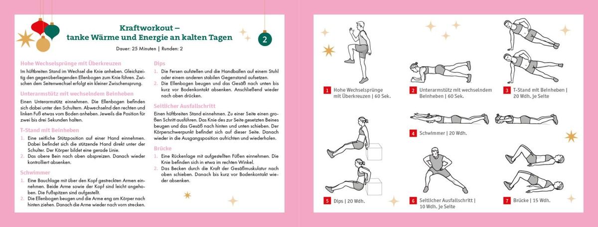 Weitere Ansicht: 24 Workouts für den Advent | Katharina Herdener