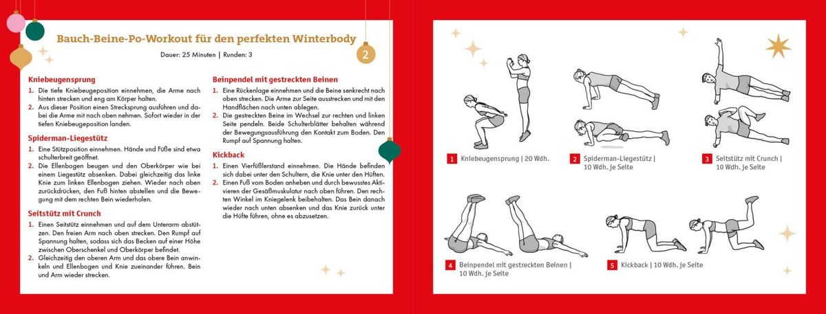 Weitere Ansicht: 24 Workouts für den Advent | Katharina Herdener