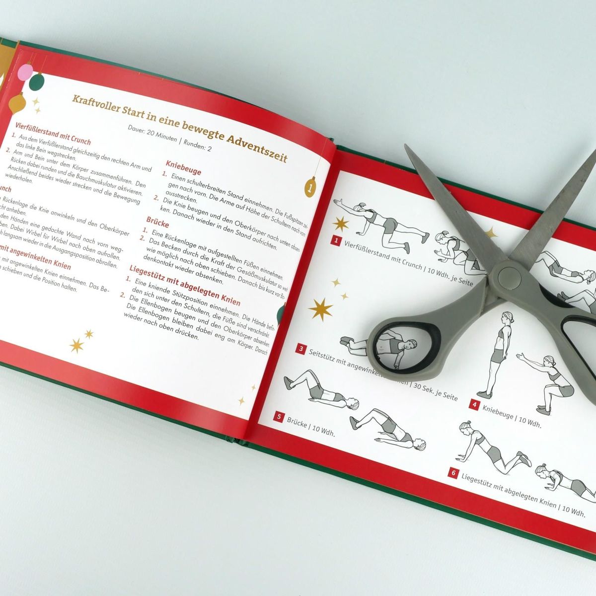 Weitere Ansicht: 24 Workouts für den Advent | Katharina Herdener