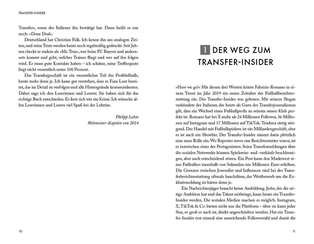 Weitere Ansicht: Transfer-Insider | Christian Falk