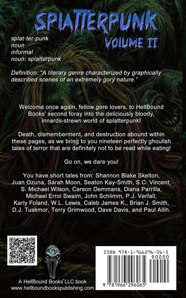 Weitere Ansicht: HellBound Books Anthology of Splatterpunk | John Schlimm