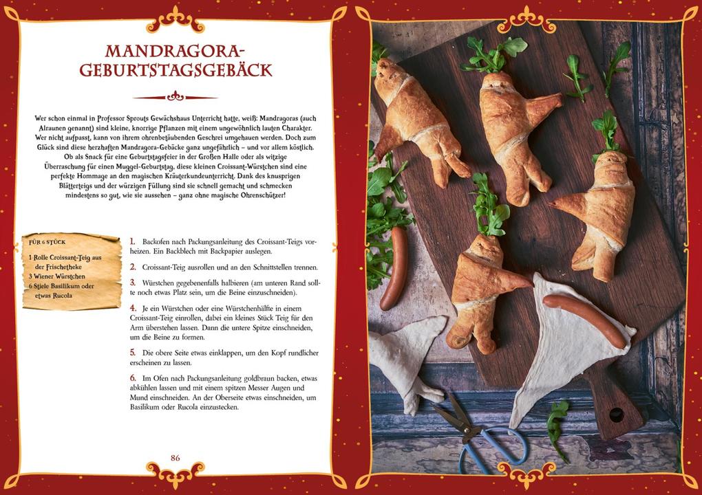 Weitere Ansicht: Feste feiern für Potter-Fans - Das Koch- und Backbuch | Patrick Rosenthal