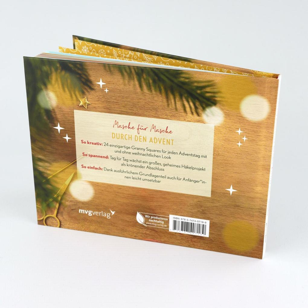 Weitere Ansicht: Der Granny-Squares-Adventskalender | Inga Borges, @Byfrauline