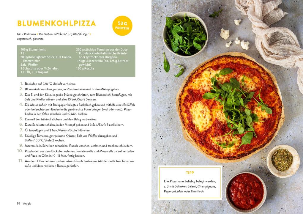 Weitere Ansicht: Das geniale High-Protein-Kochbuch für den Thermomix® | Veronika Pichl