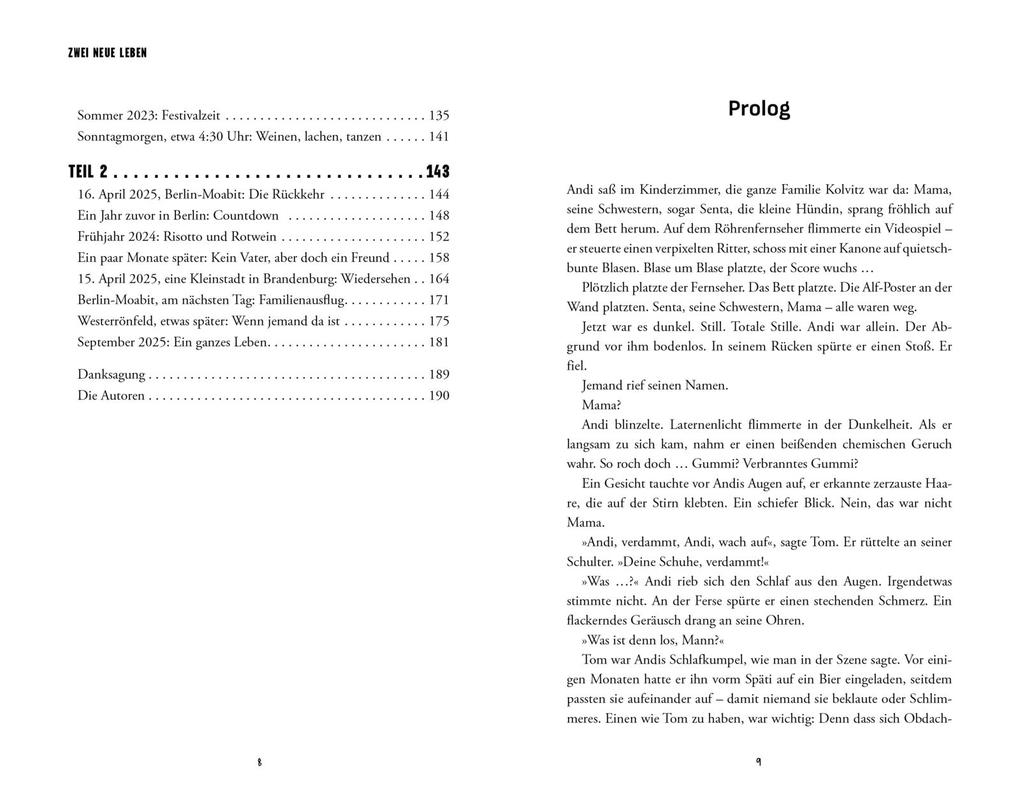 Weitere Ansicht: Zwei neue Leben | Jerome Rieper, Andreas Kolvitz