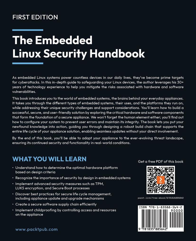 Weitere Ansicht: The Embedded Linux Security Handbook | Matt St. Onge