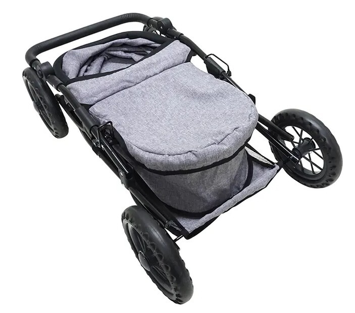 Weitere Ansicht: Knorrtoys 63442 - Puppenwagen First Princess Blue, klappbar, Schieberhöhe: 40-66cm
