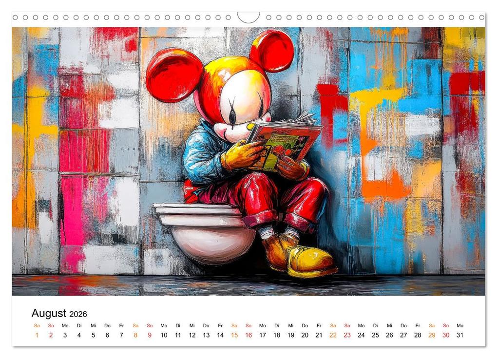 Weitere Ansicht: Graffiti & Street Art - Kunstwerke der Straße (Wandkalender 2026 DIN A3 quer), CALVENDO Monatskalender | Calvendo, Peter Roder