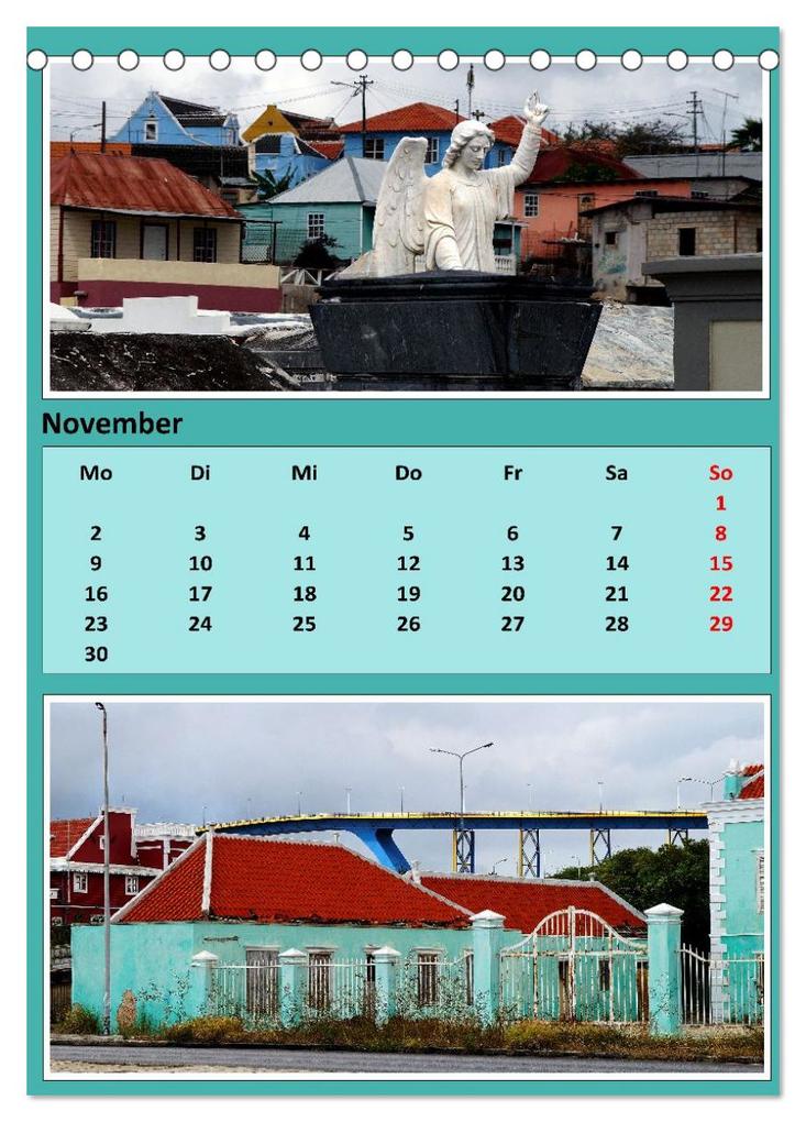 Weitere Ansicht: Karibik - Eindrücke einer Kreuzfahrt (Tischkalender 2026 DIN A5 hoch), CALVENDO Monatskalender | Calvendo, Rolf Frank