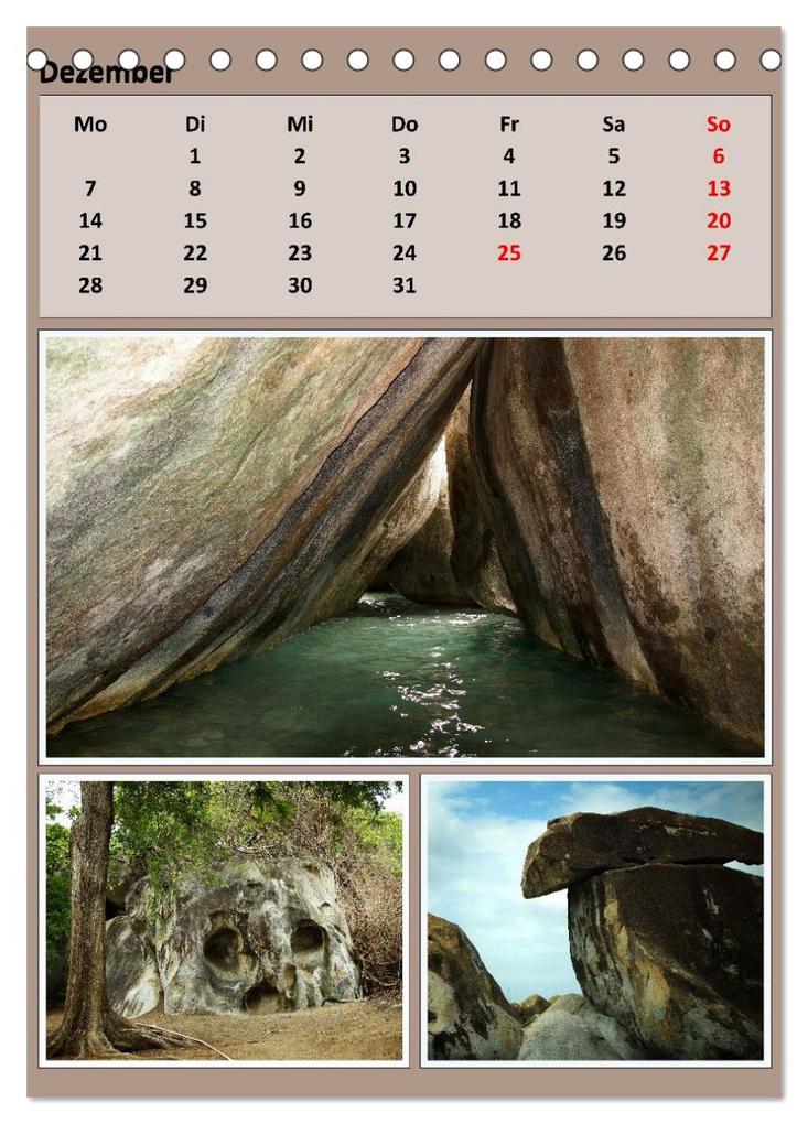 Weitere Ansicht: Karibik - Eindrücke einer Kreuzfahrt (Tischkalender 2026 DIN A5 hoch), CALVENDO Monatskalender | Calvendo, Rolf Frank