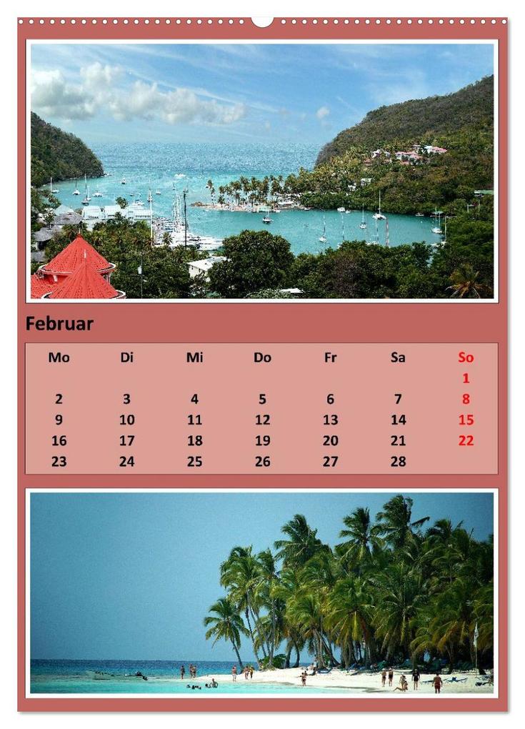 Weitere Ansicht: Karibik - Eindrücke einer Kreuzfahrt (hochwertiger Premium Wandkalender 2026 DIN A2 hoch), Kunstdruck in Hochglanz | Calvendo, Rolf Frank