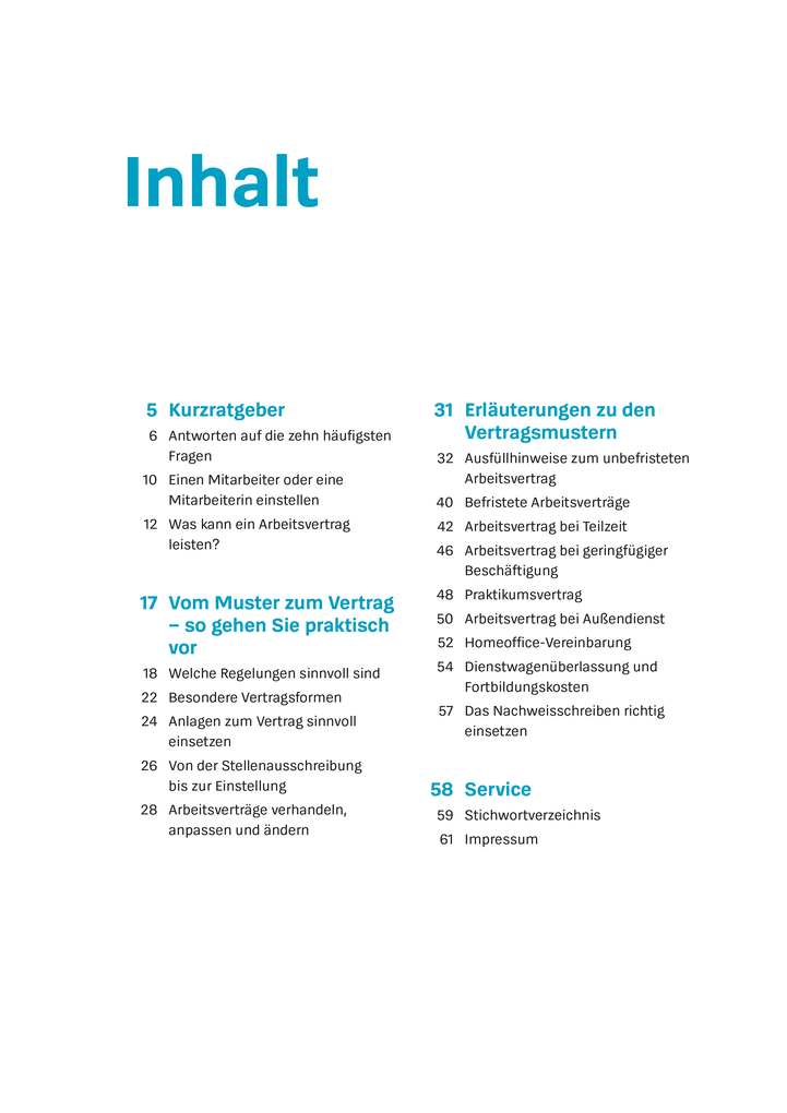 Weitere Ansicht: Arbeitsverträge: Das Set | Alexander Bredereck