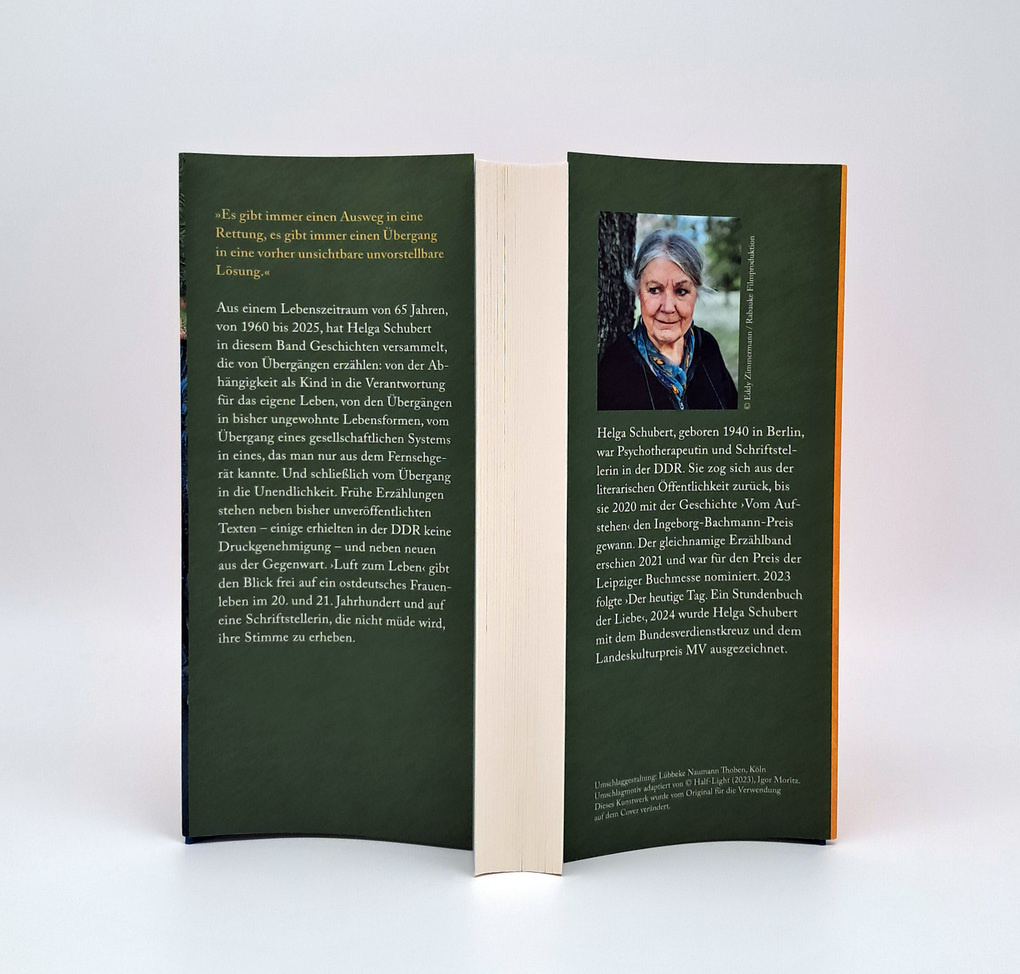 Weitere Ansicht: Luft zum Leben | Helga Schubert