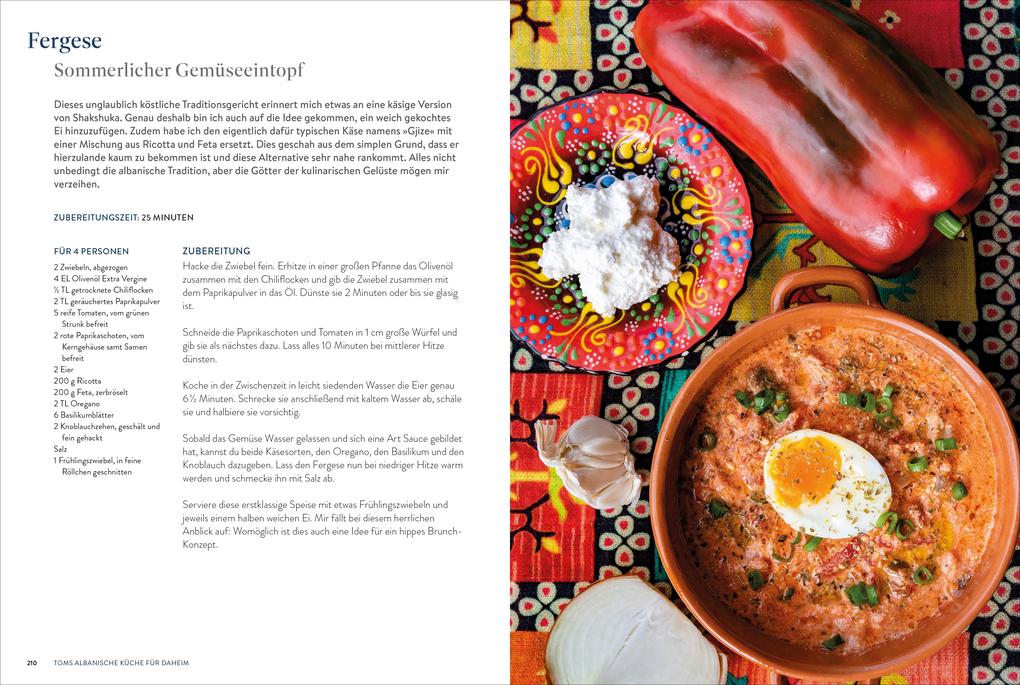 Weitere Ansicht: Albanien. Das Kochbuch | Thomas Ortler