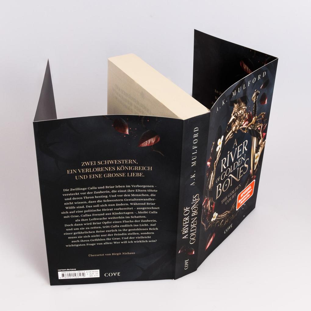 Weitere Ansicht: A River of Golden Bones (The Golden Court 1) | A.K. Mulford