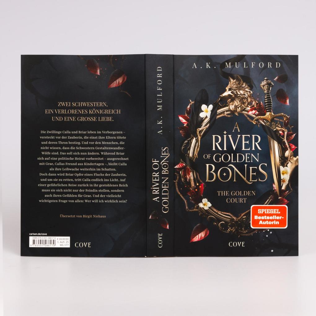 Weitere Ansicht: A River of Golden Bones (The Golden Court 1) | A.K. Mulford