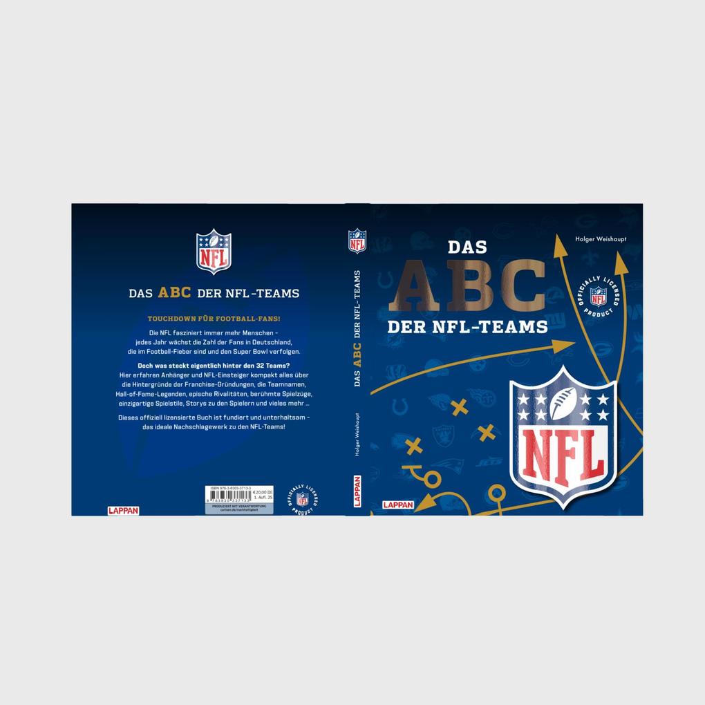 Weitere Ansicht: Das Nerd-ABC: Das ABC der NFL-Teams | Holger Weishaupt