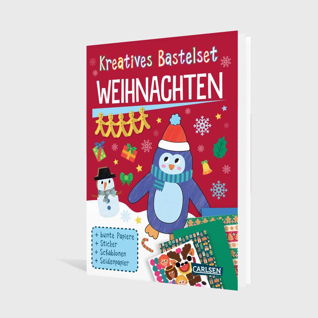 Weitere Ansicht: Bastelset für Kinder: Kreatives Bastelset: Weihnachten 2025 | Anton Poitier