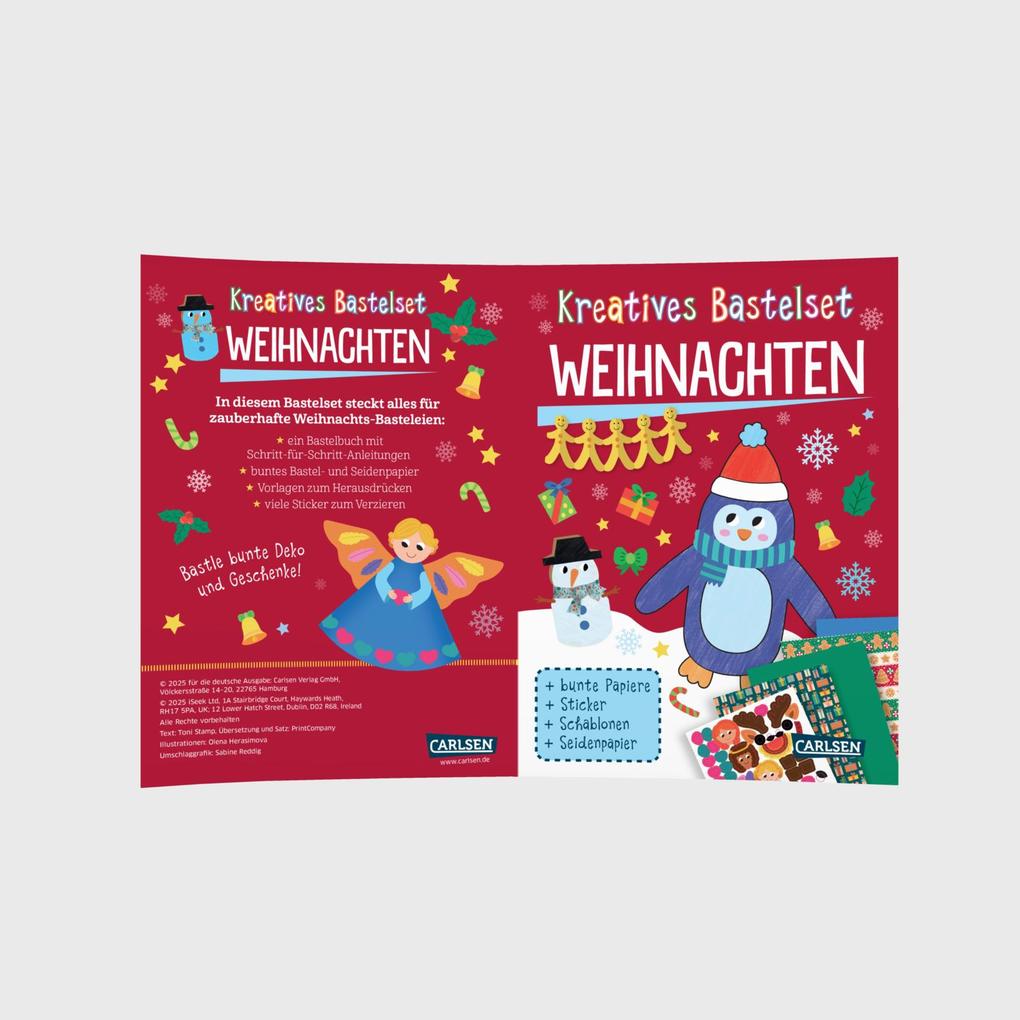 Weitere Ansicht: Bastelset für Kinder: Kreatives Bastelset: Weihnachten 2025 | Anton Poitier