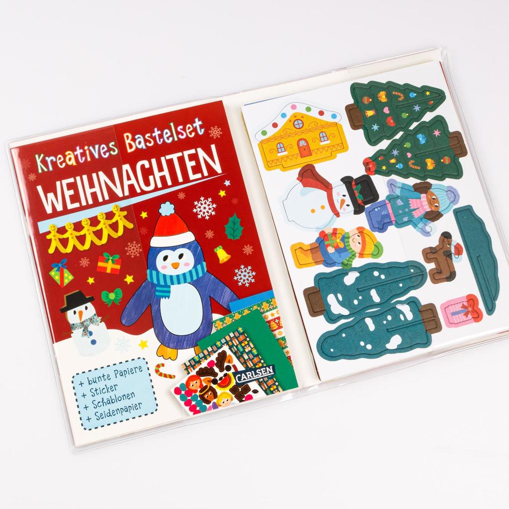 Weitere Ansicht: Bastelset für Kinder: Kreatives Bastelset: Weihnachten 2025 | Anton Poitier