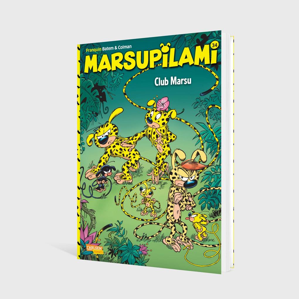 Weitere Ansicht: Marsupilami 34: Club Marsu | André Franquin, Stéphan Colman