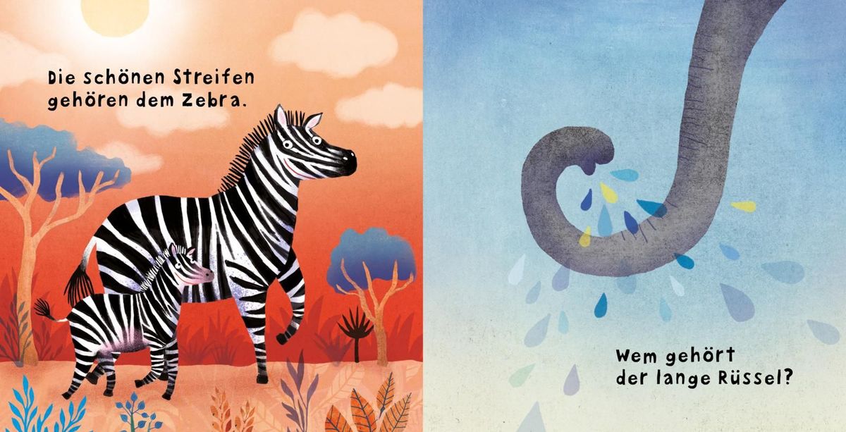 Weitere Ansicht: Baby Pixi (unkaputtbar) 171: Mein Baby-Pixi-Buggybuch: Wem gehört der lange Rüssel? | Elsa Klever