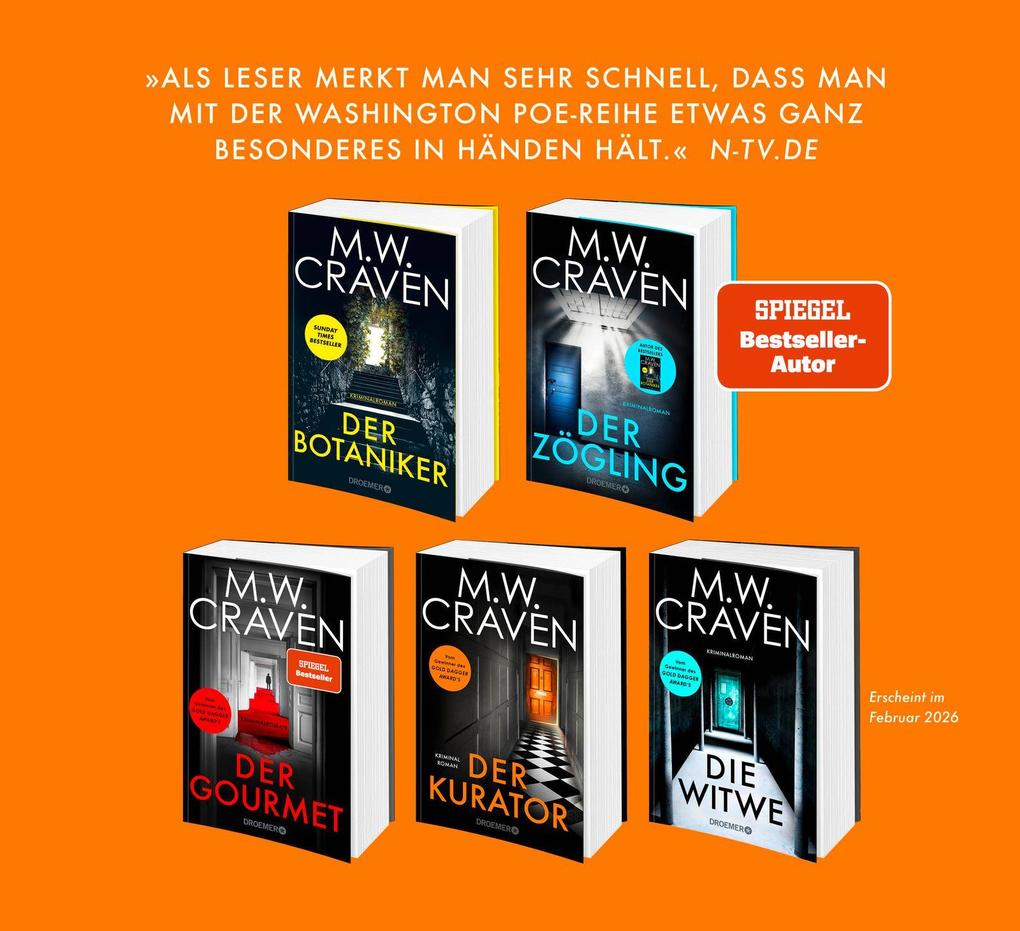 Weitere Ansicht: Der Kurator | M. W. Craven