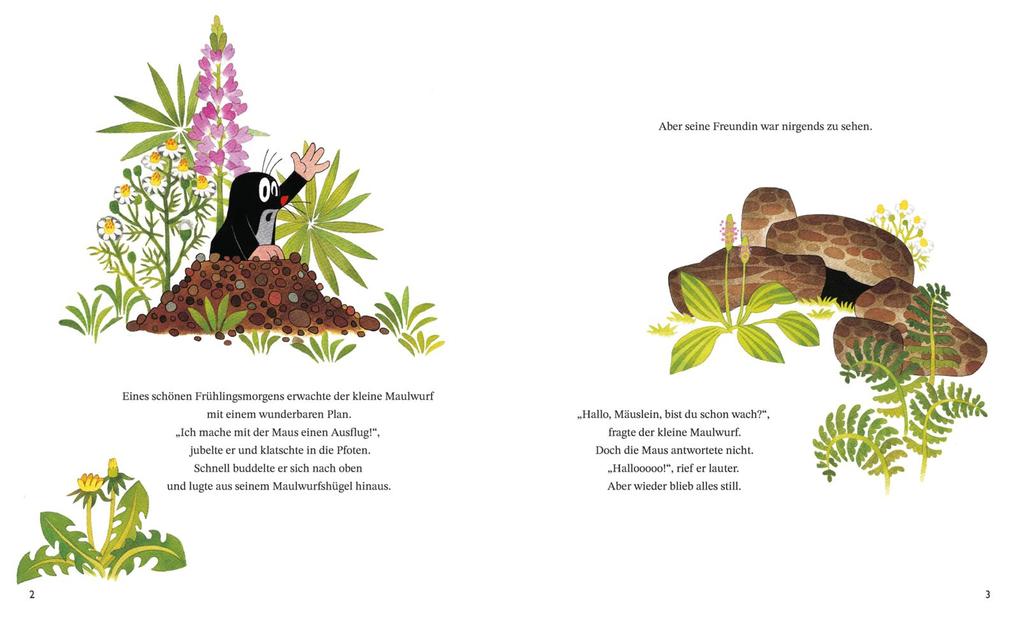 Weitere Ansicht: Wie der kleine Maulwurf das Mäuslein heilte | Zdenk Miler, Zdenek Miler, Simone Nettingsmeier