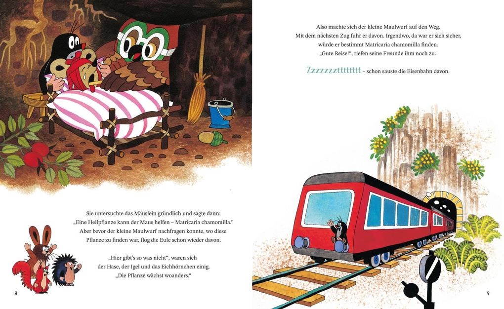 Weitere Ansicht: Wie der kleine Maulwurf das Mäuslein heilte | Zdenk Miler, Zdenek Miler, Simone Nettingsmeier