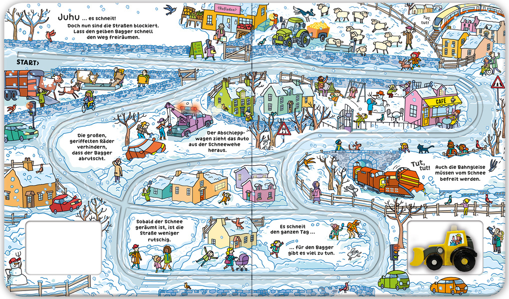 Weitere Ansicht: Wohin fährt der Bagger? | Sarah Hull