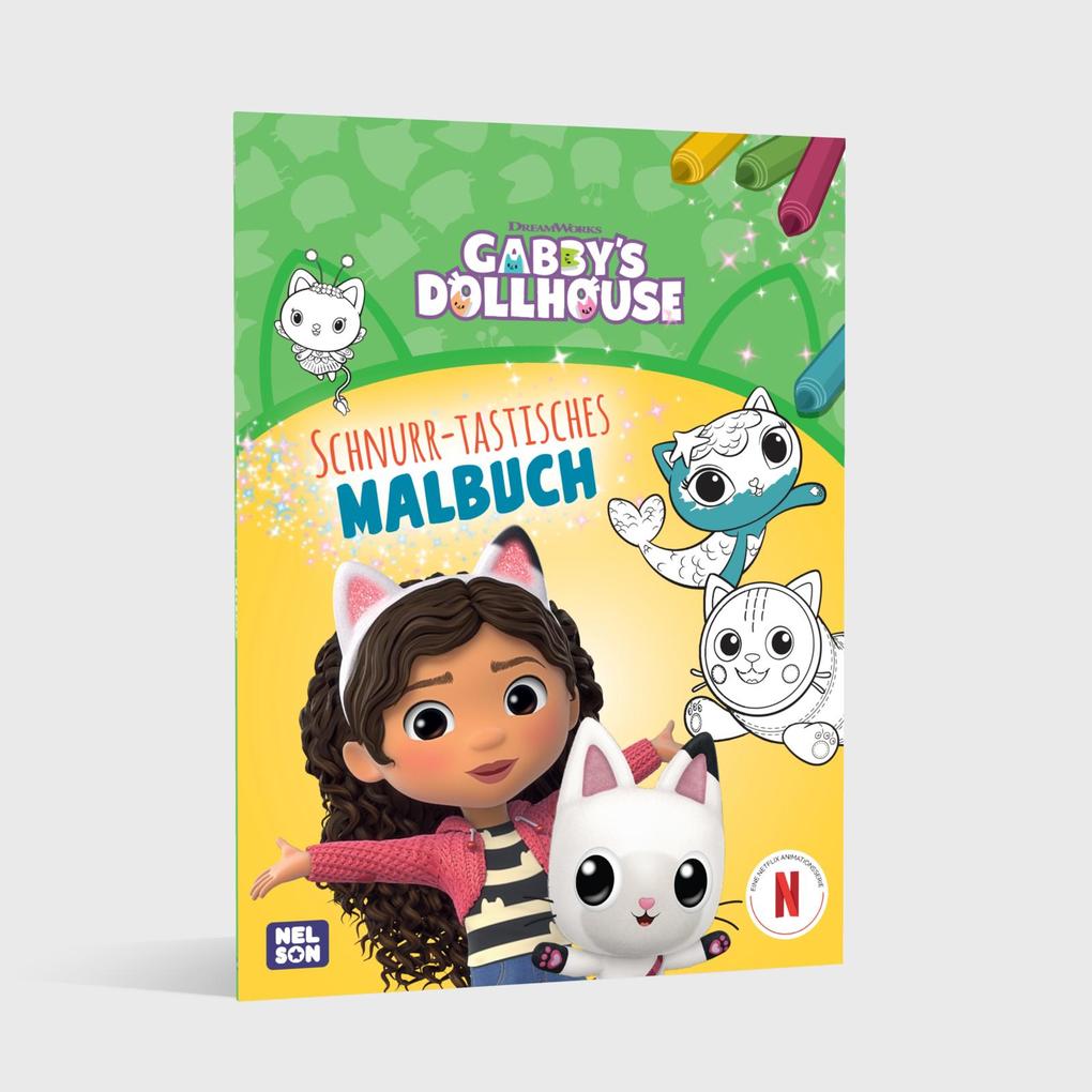 Weitere Ansicht: Gabby's Dollhouse: Schnurr-tastisches Malbuch