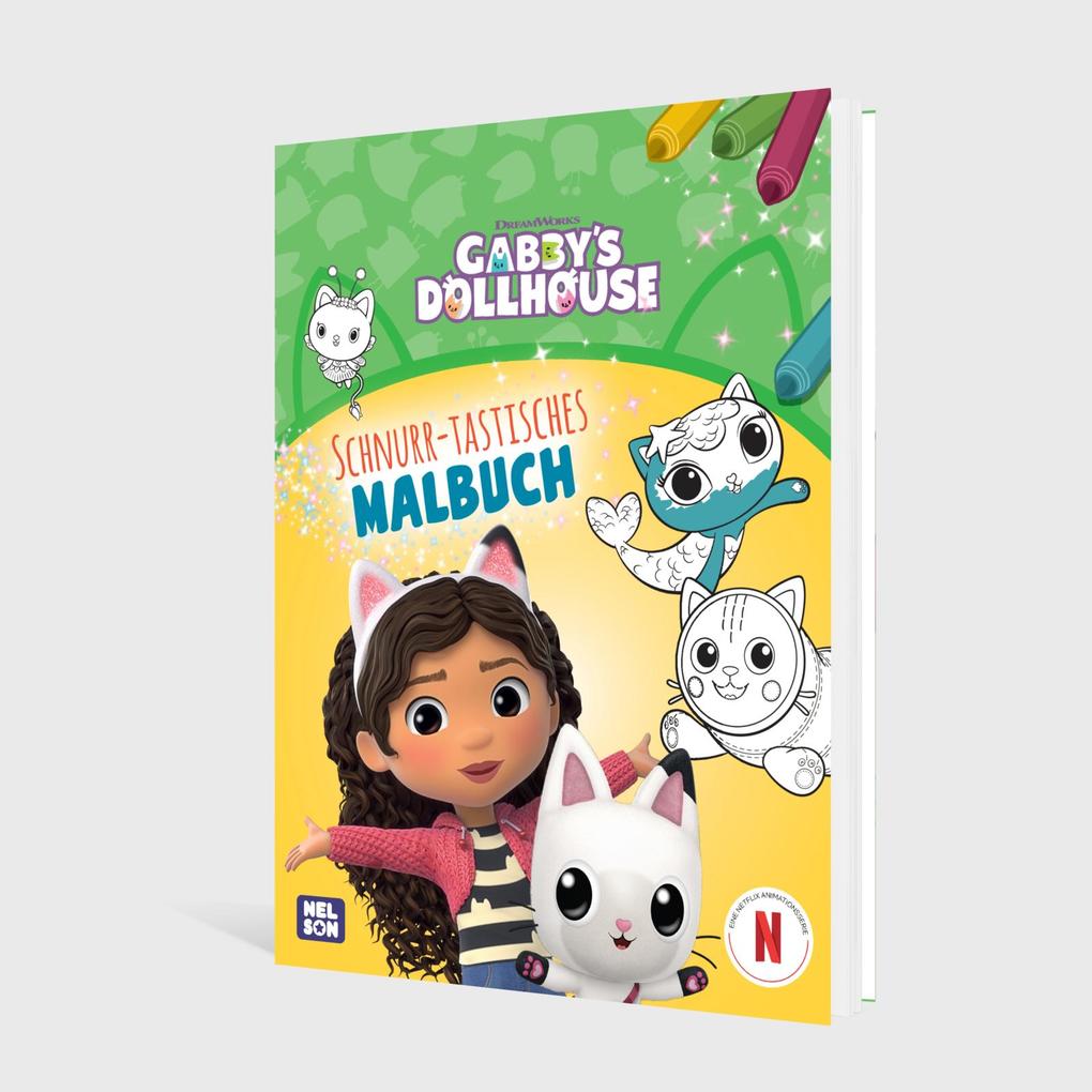 Weitere Ansicht: Gabby's Dollhouse: Schnurr-tastisches Malbuch