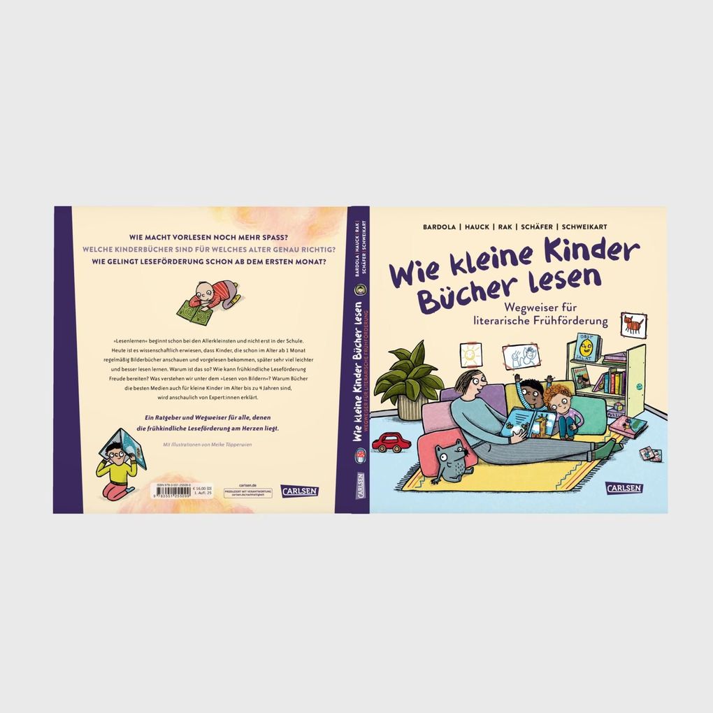 Weitere Ansicht: Wie kleine Kinder Bücher lesen | Alexandra Rak, Ralf Schweikart, Stefan Hauck, Nicola Bardola, Christoph Schäfer