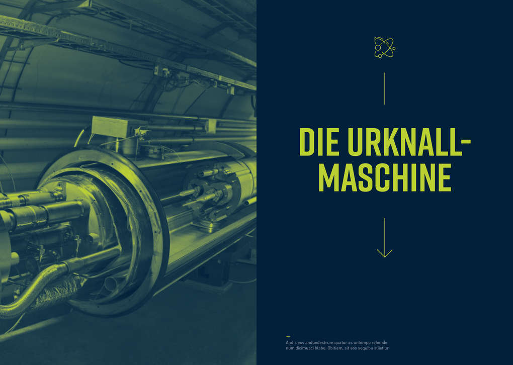 Weitere Ansicht: Die Urknallmaschine | Barbara Warmbein