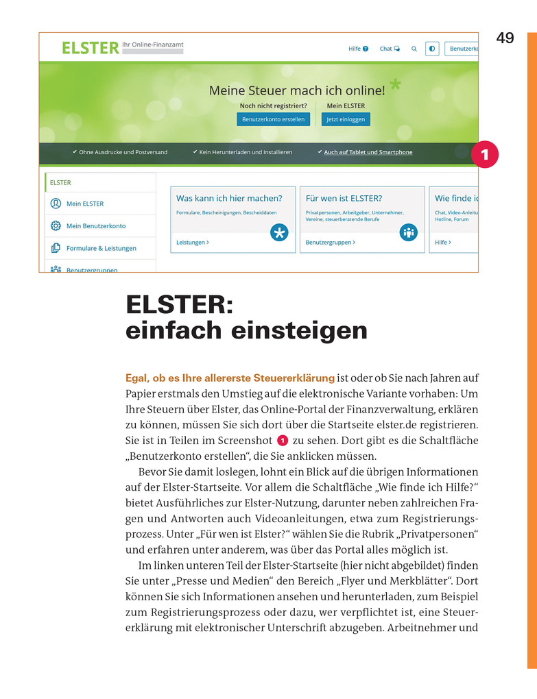 Weitere Ansicht: Steuererklärung 2025/2026 - Rentner, Pensionäre | Udo Reuß