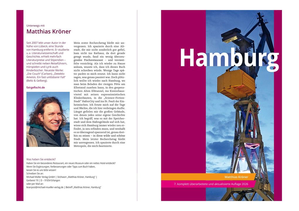 Weitere Ansicht: MICHAEL MÜLLER Reiseführer Hamburg MM-City | Matthias Kröner