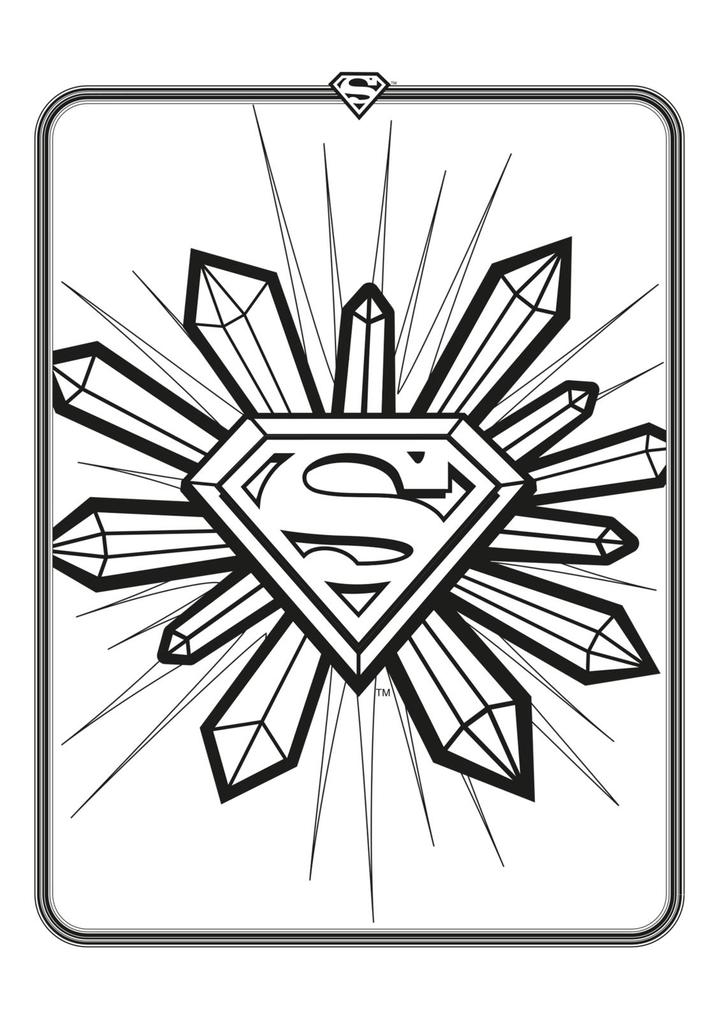 Weitere Ansicht: DC Superman: Superstarker Malblock