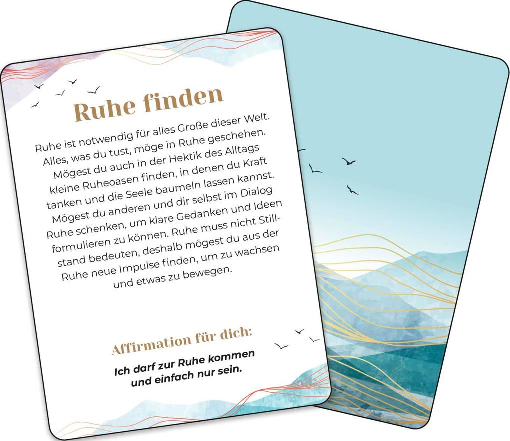 Weitere Ansicht: Affirmationskarten: Segenswünsche für deinen Weg | Julia Buck
