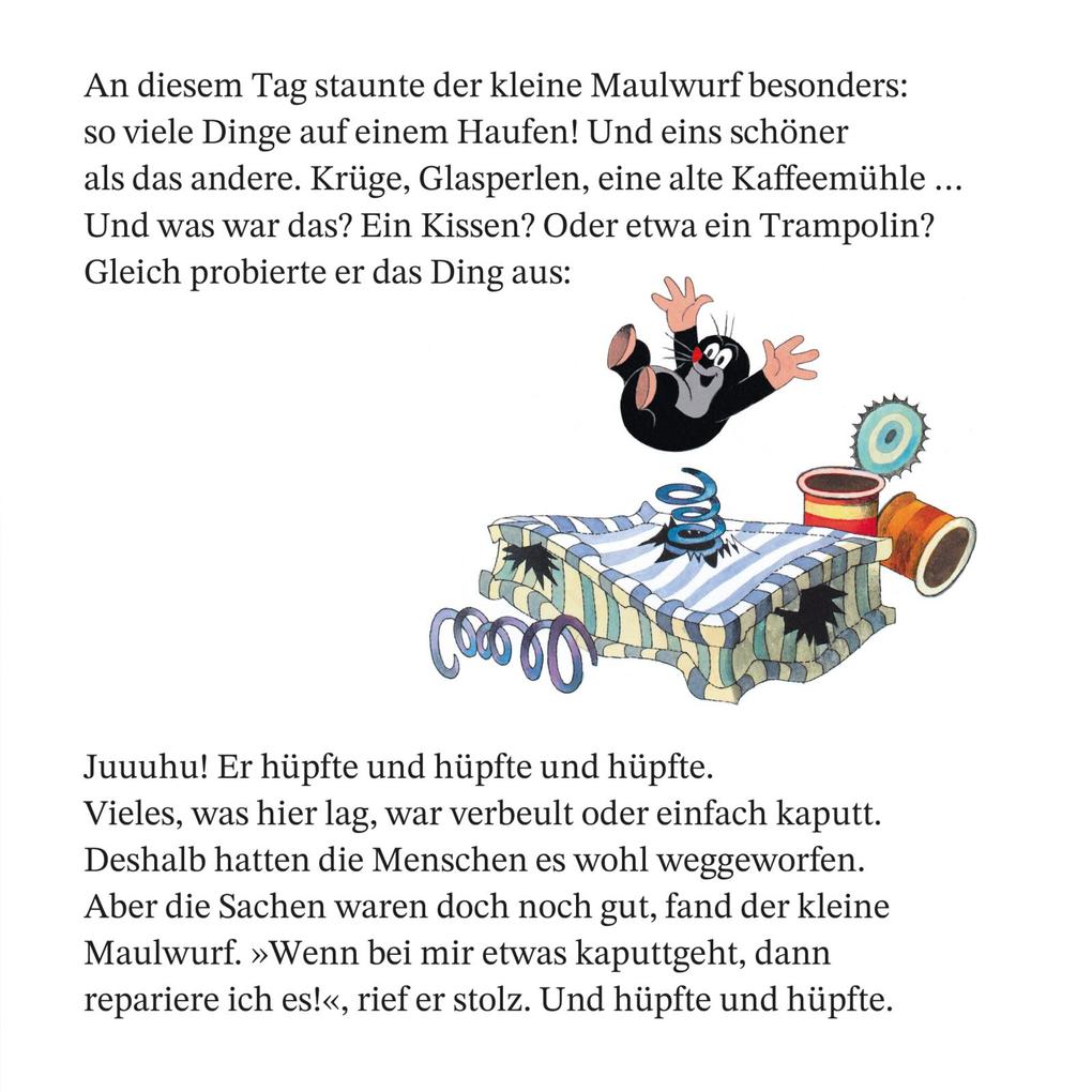 Weitere Ansicht: Maxi Pixi 466: Der kleine Maulwurf und der Regenschirm | Zdenk Miler, Hanna Sörensen, Zdenek Miler