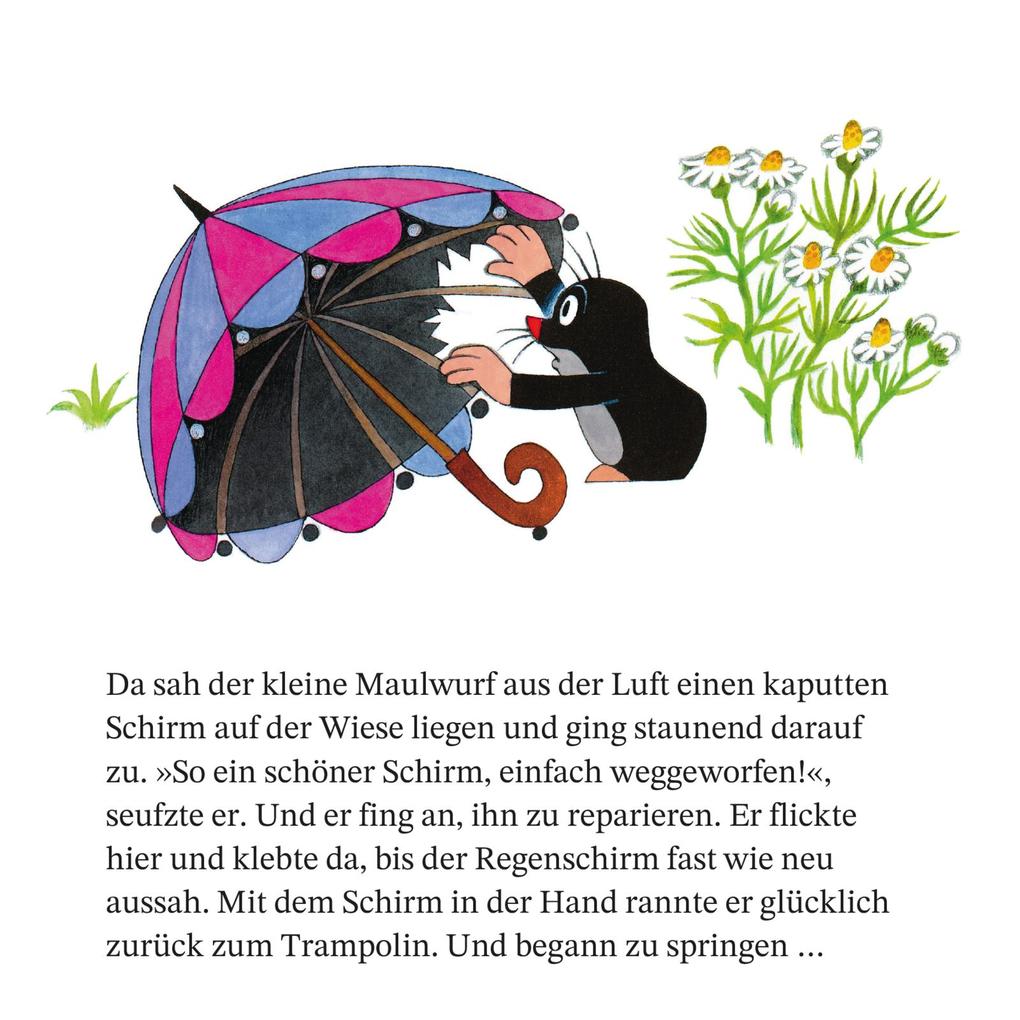 Weitere Ansicht: Maxi Pixi 466: Der kleine Maulwurf und der Regenschirm | Zdenk Miler, Hanna Sörensen, Zdenek Miler