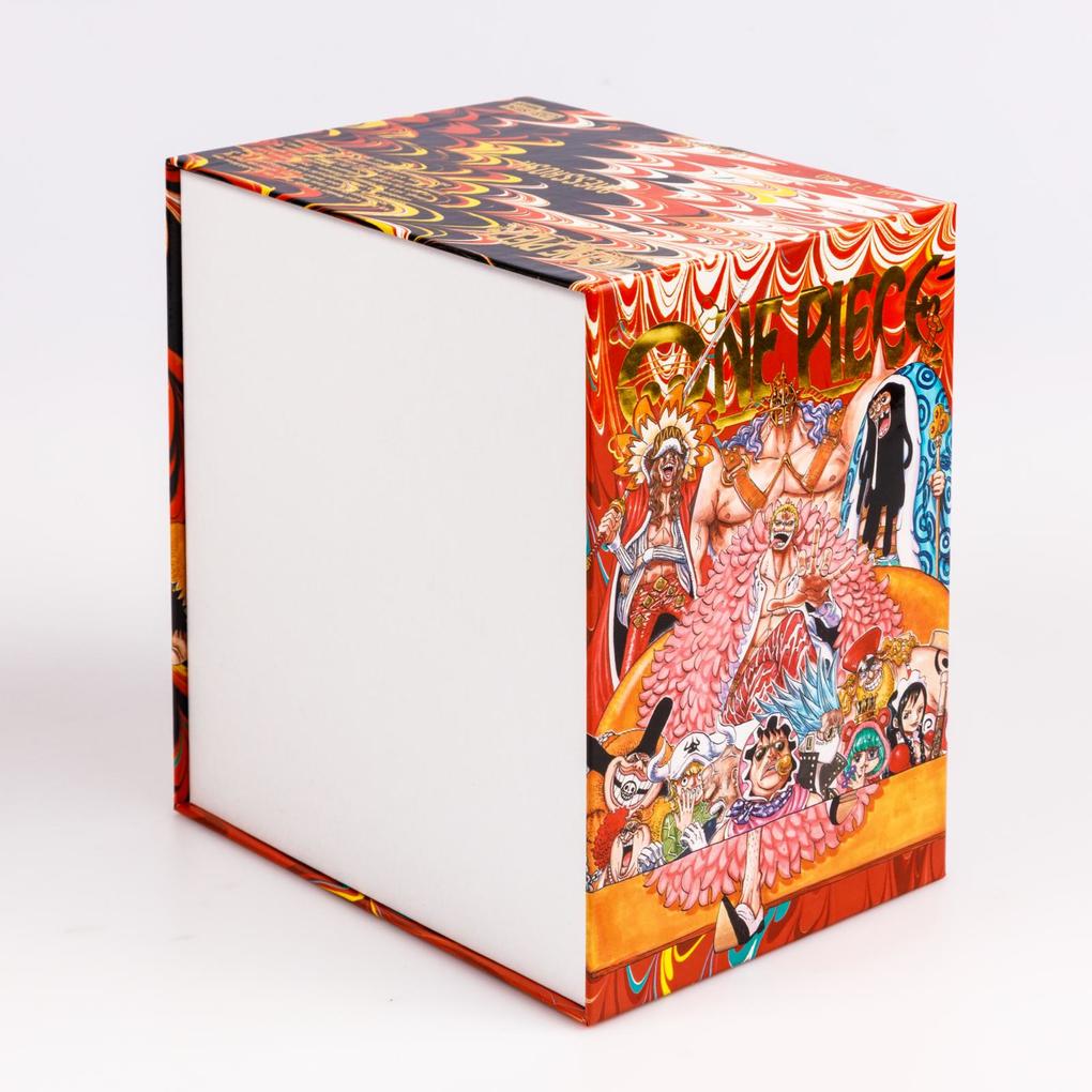 Weitere Ansicht: One Piece Sammelschuber 8: Dressrosa (leer, für die Bände 71-80, limitiert) | Eiichiro Oda