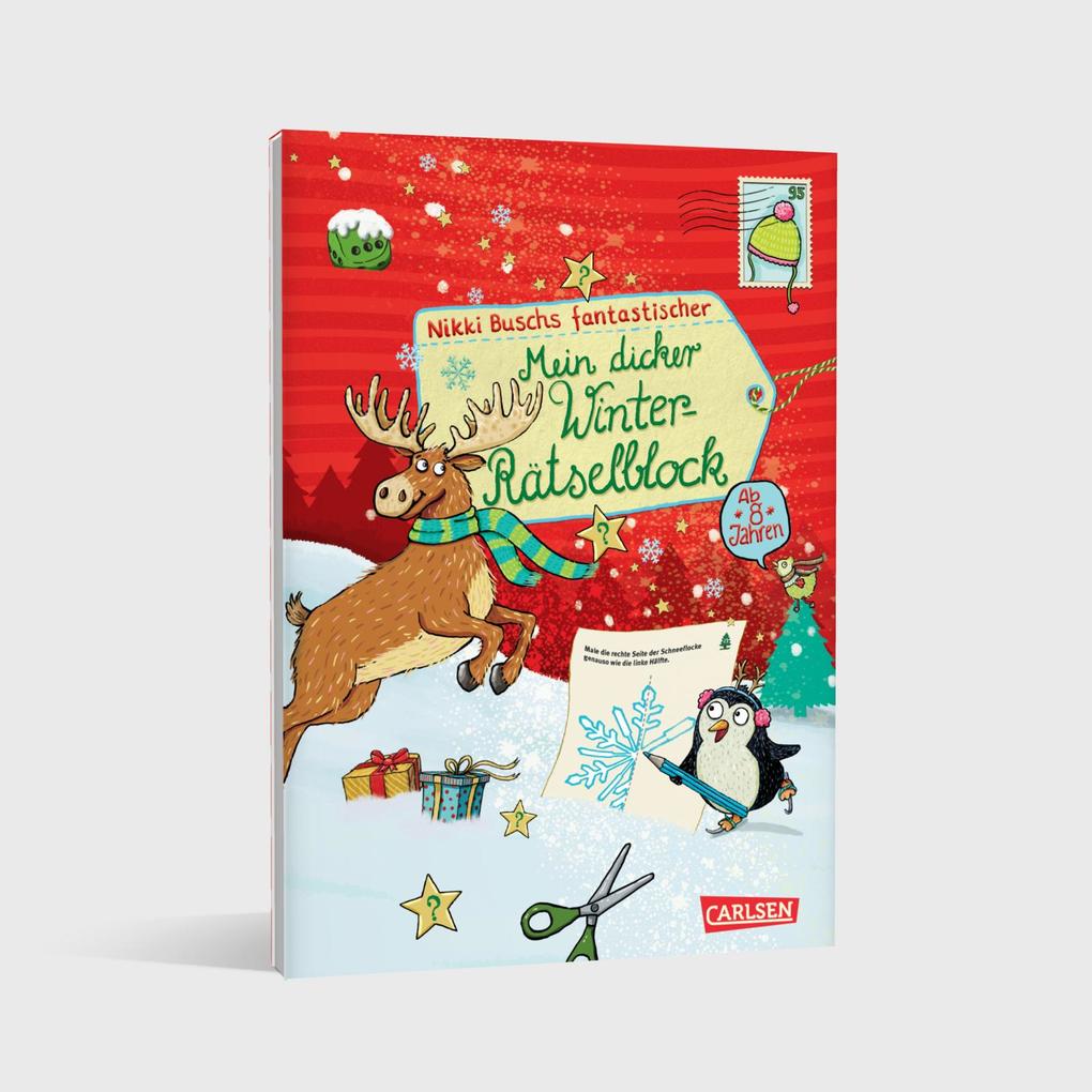 Weitere Ansicht: Mein dicker Winter-Rätselblock | Nikki Busch